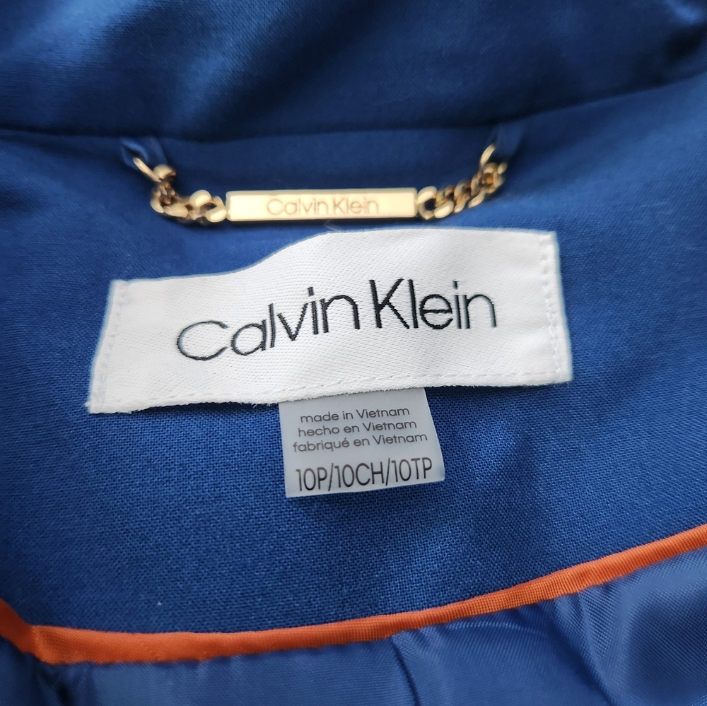 Calvin Klein | NWT 2 Pc Tweed Blazer & Pencil Skirt Set - Picture 8 of 12